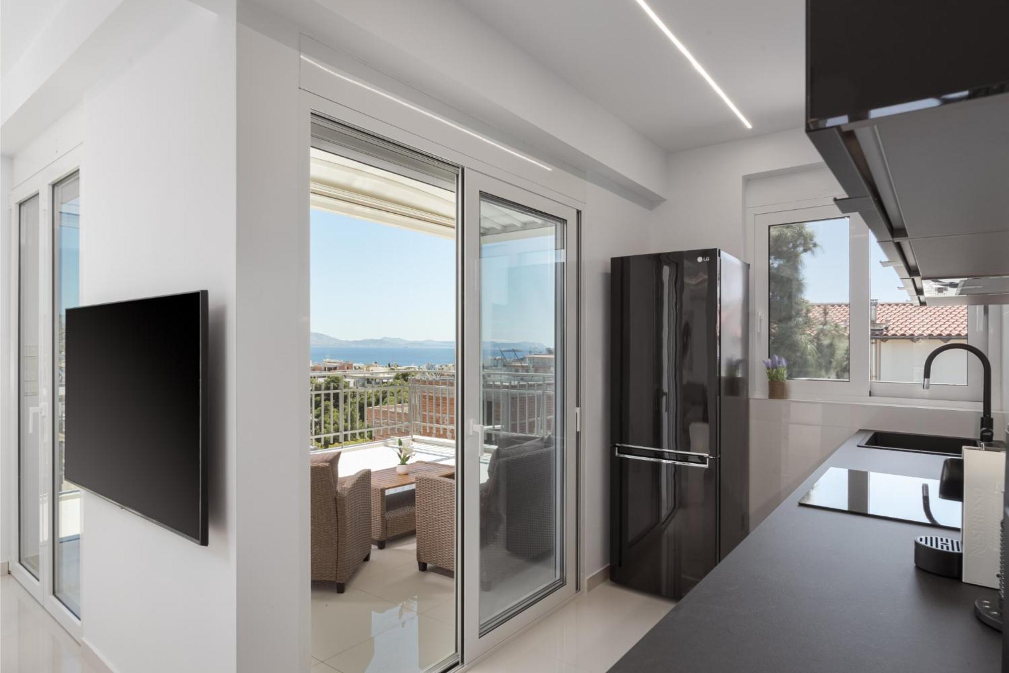 Athenian Riviera Penthouse Apartment Varkiza Exterior photo